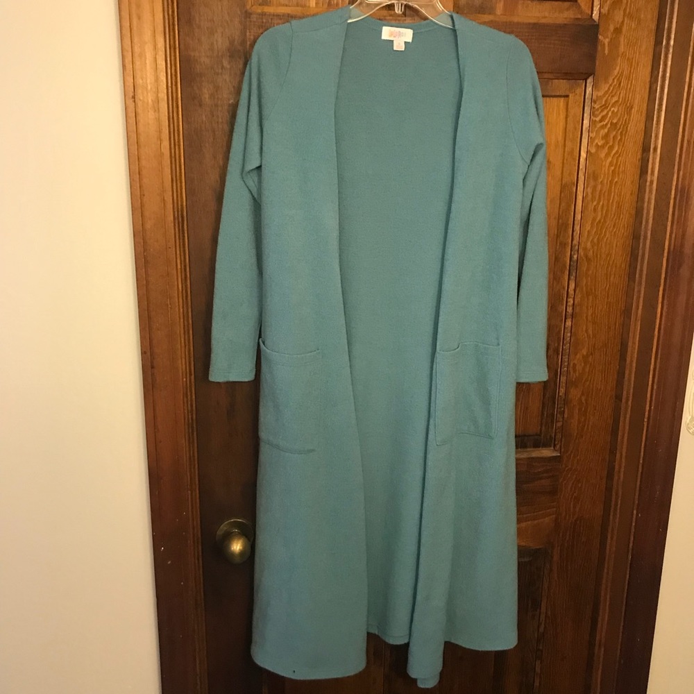 Long long sleeve sweater blue